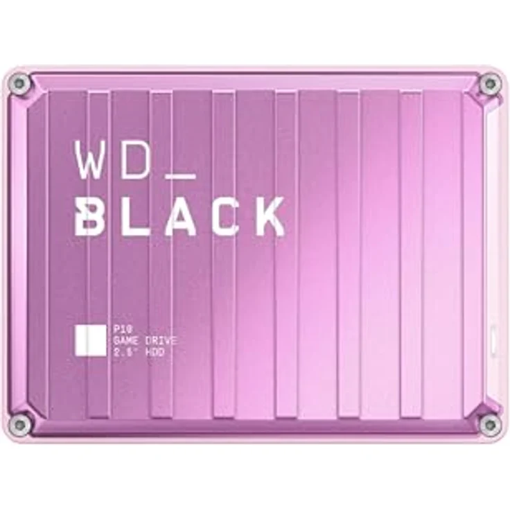 WD_BLACK P10 Game Drive 6 TB externe Festplatte (Rosa) - Mobile und robuste High-Performance-Festplatte für Konsole und PC, bis zu 150 Spiele speichern, inkl. 1-monatiger Discord Nitro-Mitgliedschaft – Bild 1