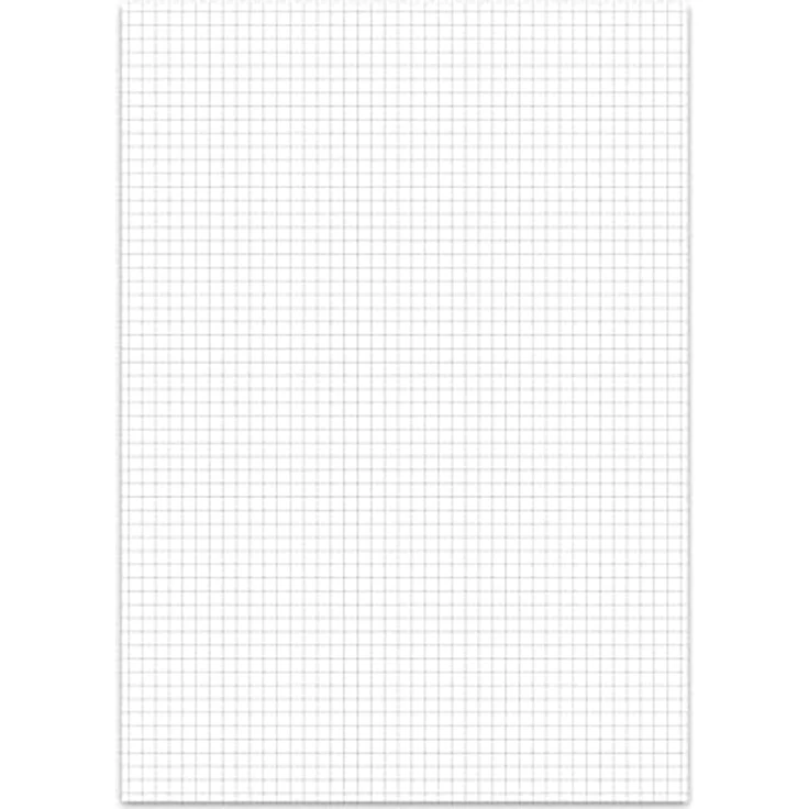 Ursus - Ludwig Bähr Notizbuch A4, 96 Blatt kariert, 80g/qm, Halbleineneinband schwarz, fadenheftig – Bild 2