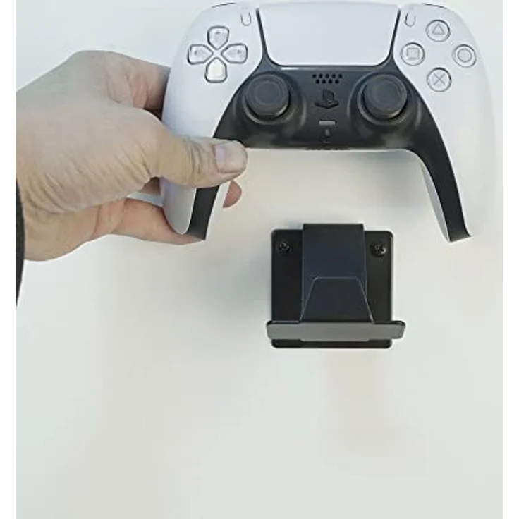 BITUXX 2X Wandhalter für Controller, kompatibel mit PlayStation, Xbox und Nintendo Switch, aus langlebigem kaltgewalztem Stahl – Bild 2