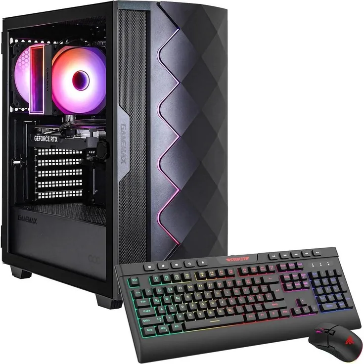 Hyrican Infinity Mini BK, AMD Ryzen™ 5 5500, 32 GB RAM, 1 TB SSD, Windows 11 Home, Gaming-PC