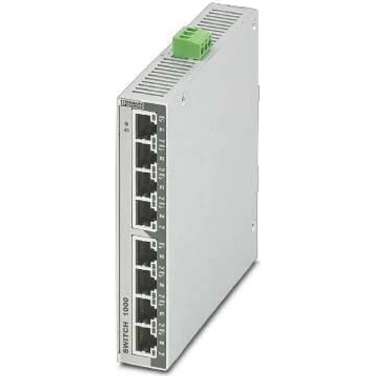 Phoenix 1102079 (8 Ports), Netzwerk Switch, PoE Unterstützung