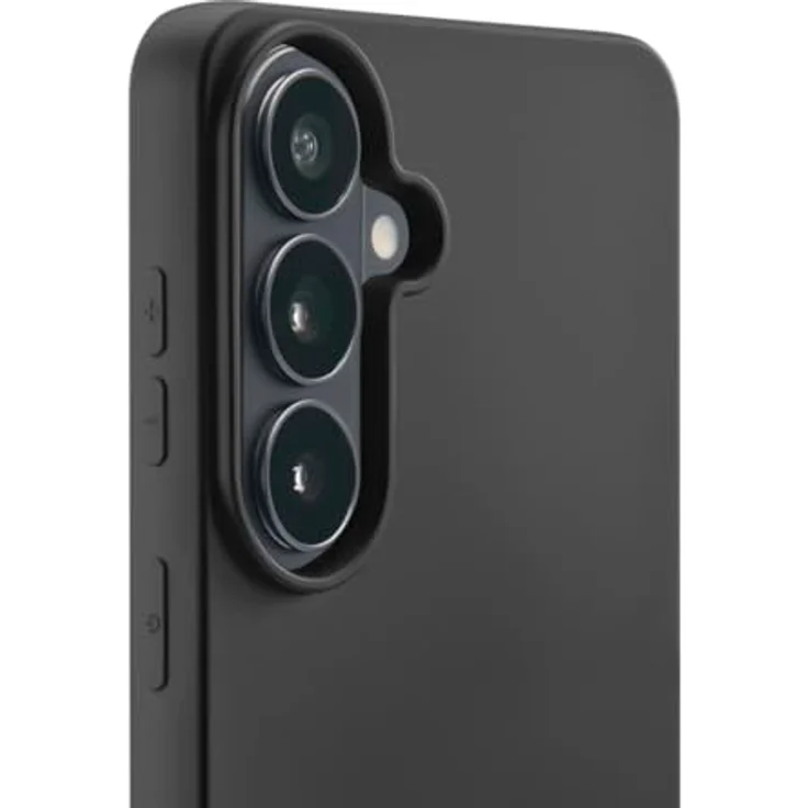 Hama Smartphone-Hülle für Samsung Galaxy S26+, Schwarz, ultradünn, kratzfest, weiches Innenfutter, Wireless-Charging-kompatibel – Bild 4
