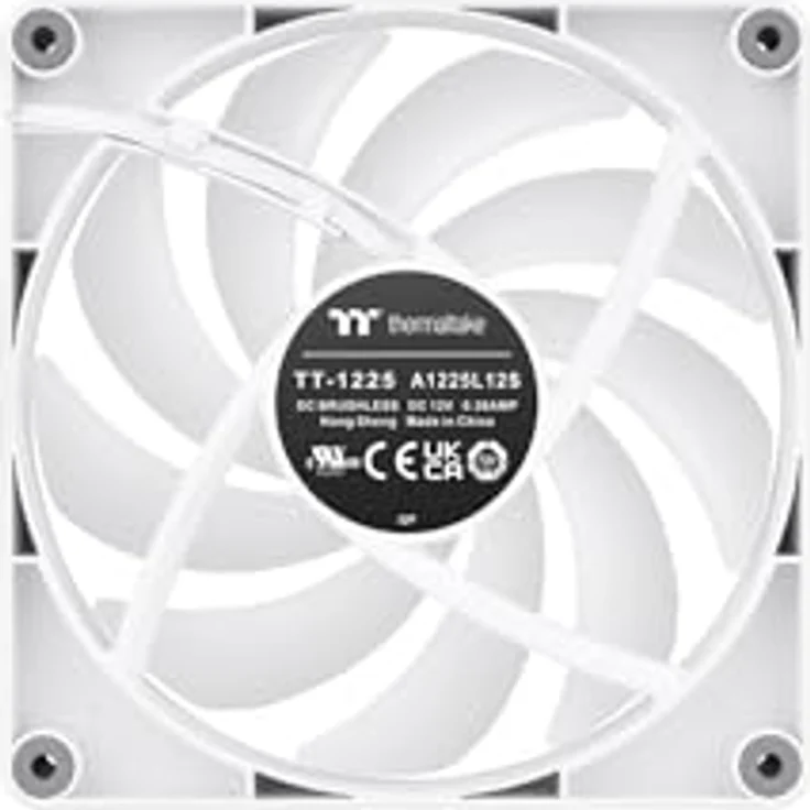 Thermaltake CT120 Reverse ARGB Gehäuselüfter | Effiziente Kühlung | Einzigartige ARGB-Beleuchtung | White | 2 Fan Pack – Bild 5