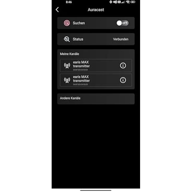 HUMANTECHNIK earisMAX Bluetooth-Auracast-Kopfhörer mit Active Noise Cancelling, 80 Std. Akkulaufzeit, Bluetooth 5.3, Schwarz – Bild 10