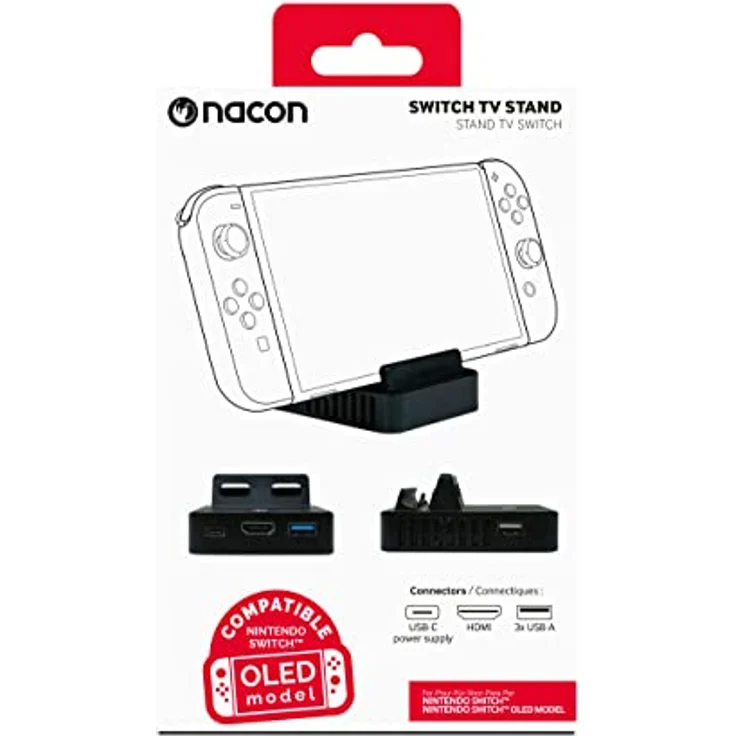 Nacon TV-Standschalter – kompatibel mit Nintendo Switch und OLED – Bild 1
