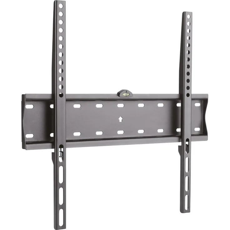 Drall Instruments P48 TV-Wandhalterung, schwarz, bis 55 Zoll, 1-tlg., 2,7 cm Wandabstand, VESA 100x100 bis 400x400, geeignet für LCD, LED, OLED und Plasma Fernseher
