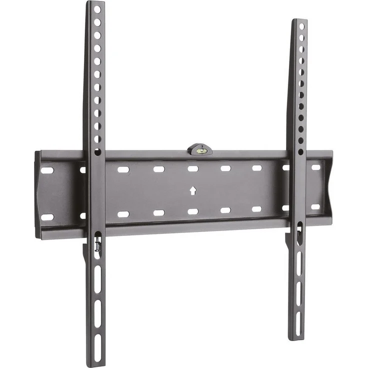Drall Instruments P48 TV-Wandhalterung, schwarz, bis 55 Zoll, 1-tlg., 2,7 cm Wandabstand, VESA 100x100 bis 400x400, geeignet für LCD, LED, OLED und Plasma Fernseher