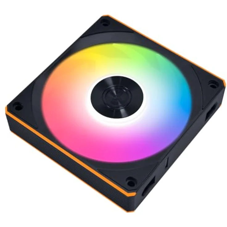 Lian Li UNI FAN CL FLEX Wireless ARGB 3er-Pack, Gehäuselüfter mit 120 mm, schwarzes Design, hydrodynamisches Gleitlager – Bild 3