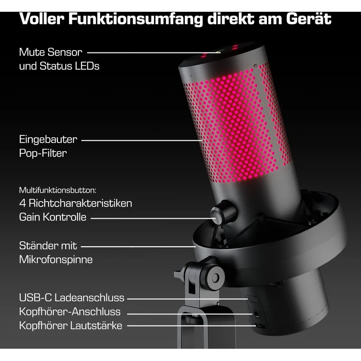 DOCKIN MP3000 Mikrofon – Bild 3
