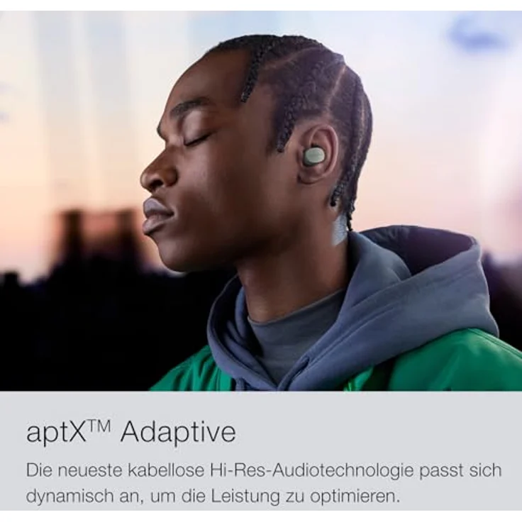 Bowers & Wilkins Pi6 True Wireless Kopfhörer, Bluetooth, aptX, aktives Noise Cancelling - Storm Grey – Bild 3