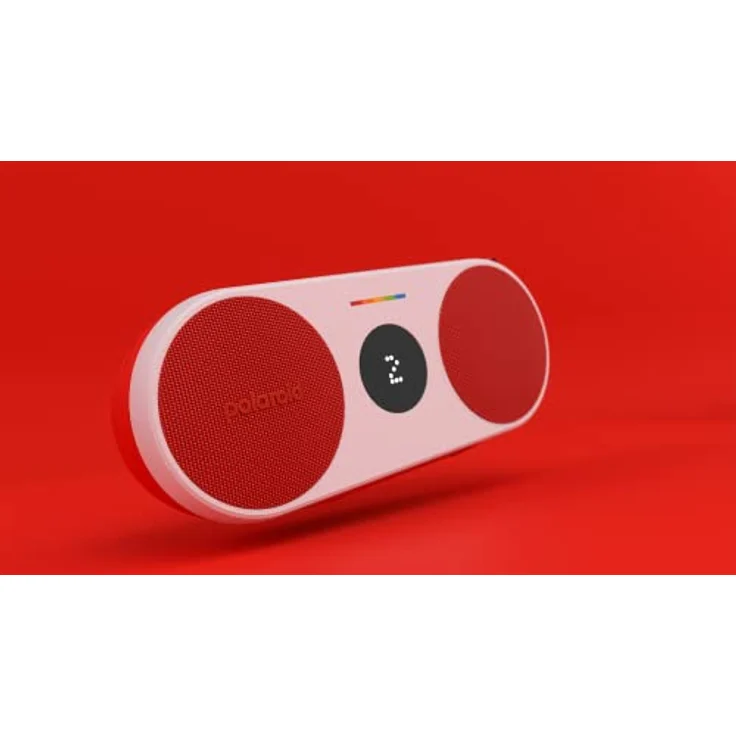 Polaroid P2 - Powerful Portable Wireless Bluetooth Speaker Rechargeable with Dual Stereo Pairing - Red and White – Bild 4