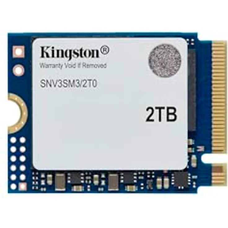 Kingston NV3 NVMe PCIe 4.0 Interne SSD 2TB M.2 2230, hohe Leistung mit bis zu 6000 MB/s Lese- und 5000 MB/s Schreibgeschwindigkeit – Bild 1