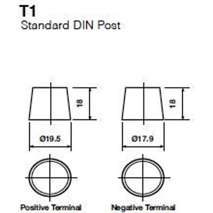 Yuasa Silver High Performance Autobatterie 12V 54Ah, Poltyp T1, Erstausrüstungsqualität, leistungsstark – Bild 5
