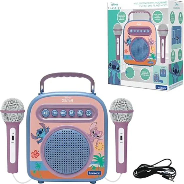 Lexibook Einstellbare Unterstützung, Bluetooth-Lautsprecher mit trendigem Design