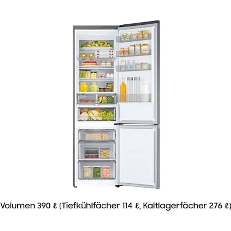 Samsung RB7300, Kühl-/Gefrierkombination, 203 cm, C*, Premium 390 L Silver – Bild 3