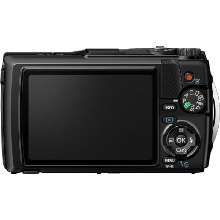 OM SYSTEM Tough TG-7 Schwarz Digitalkamera,wasserdicht, stoßfest, Unterwasser- und Makro-Aufnahmemodi, 4K-Video, 4-Fach-Weitwinkelzoom (Nachfolgemodell der Olympus TG-6) – Bild 2