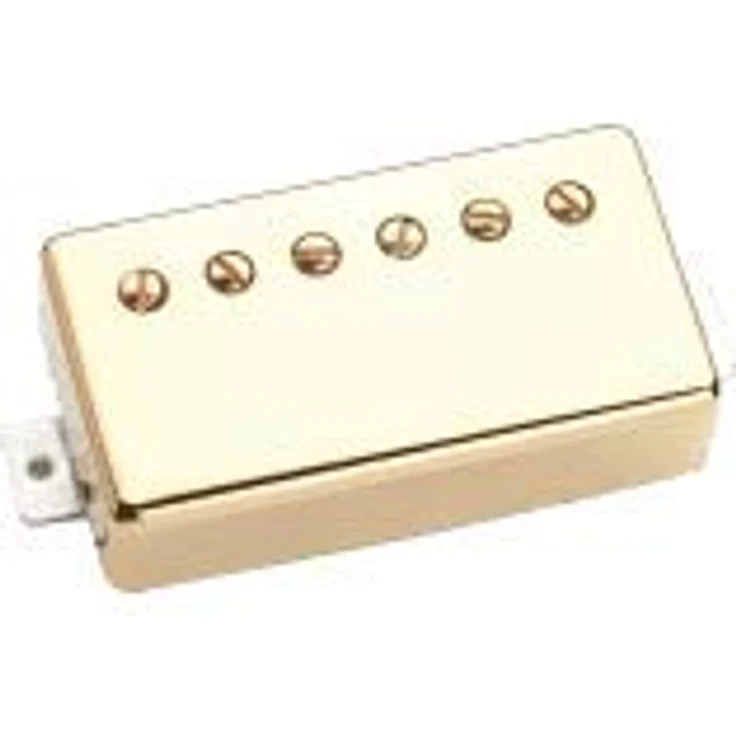 Seymour Duncan SH-2N Jazz Neck Humbucker, Gold, Humbucker Tonabnehmer für E-Gitarre, Dual Coil, Alnico V Magnet, 7.50 kOhm, 4-adriges Anschlusskabel – Bild 2