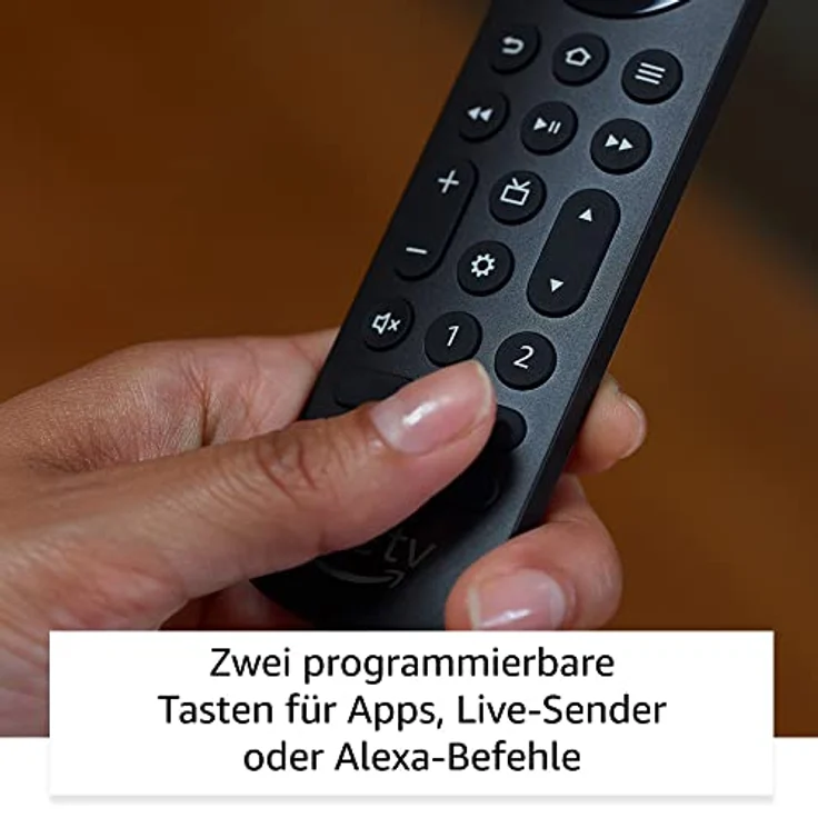 Alexa-Sprachfernbedienung Pro, mit Remote Finder, TV-Steuerungstasten und Tastenbeleuchtung, erfordert ein kompatibles Fire TV-Gerät – Bild 4