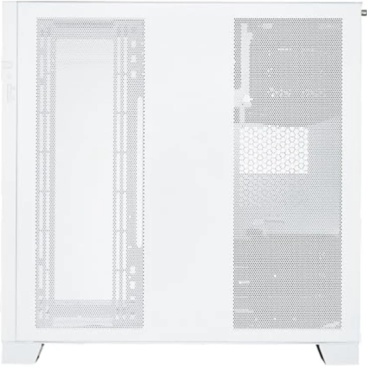 Lian Li O11D EVO XL PC-Gehäuse, umkehrbares PC-Gehäuse, Nahtlose Glasverkleidung, 460 mm GPU-Freiheit, DREI Motherboard-Positionen, Stahl, Aluminium, gehärtetes Glas, Tower-PC-Gehäuse, Weiß – Bild 5