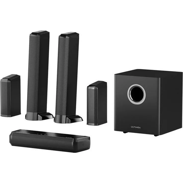 Ultimea Apollo S90 9.1 Soundbar, Dolby Atmos, modulares Design, RGB-Beleuchtung, Bluetooth 5.3