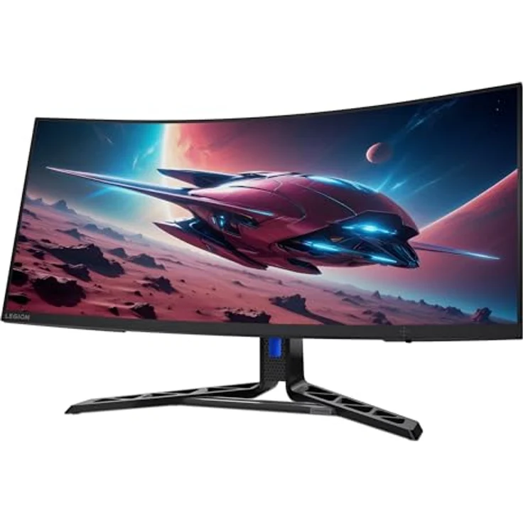 Lenovo Legion R34w-30 | 34" UWQHD Curved Gaming Monitor | 180Hz | 0,5ms Reaktionszeit | AMD FreeSync Premium | schwarz – Bild 3