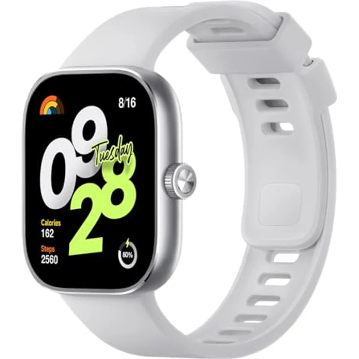 Xiaomi Redmi Watch 4 Smartwatch mit 1.97" AMOLED-Display mit 390 x 450 Pixel und 60Hz, Bis zu 20 Tage Akkulaufzeit, HyperOS, Herzraten- und Blutsauerstoffmessungen - Obsidian Schwarz – Bild 4