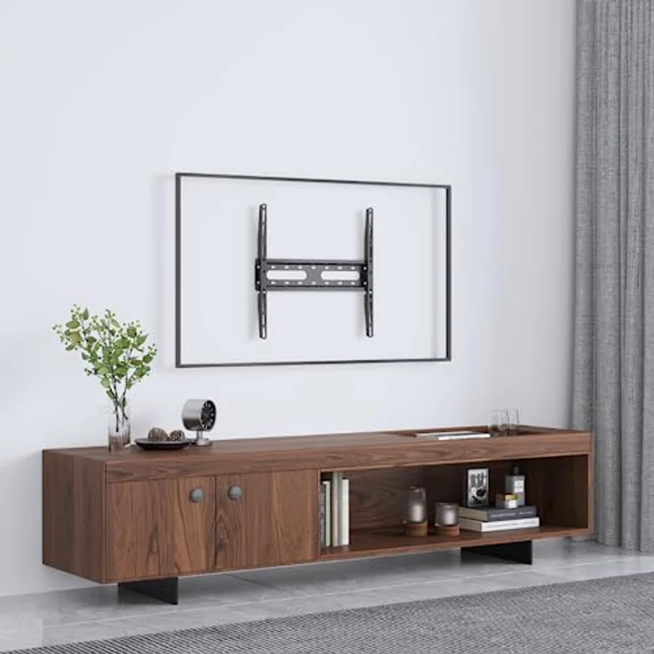 MANHATTAN 462266 Feste Wandhalterung Low-Profile TV 32-55 Zoll Schwarz – Bild 5