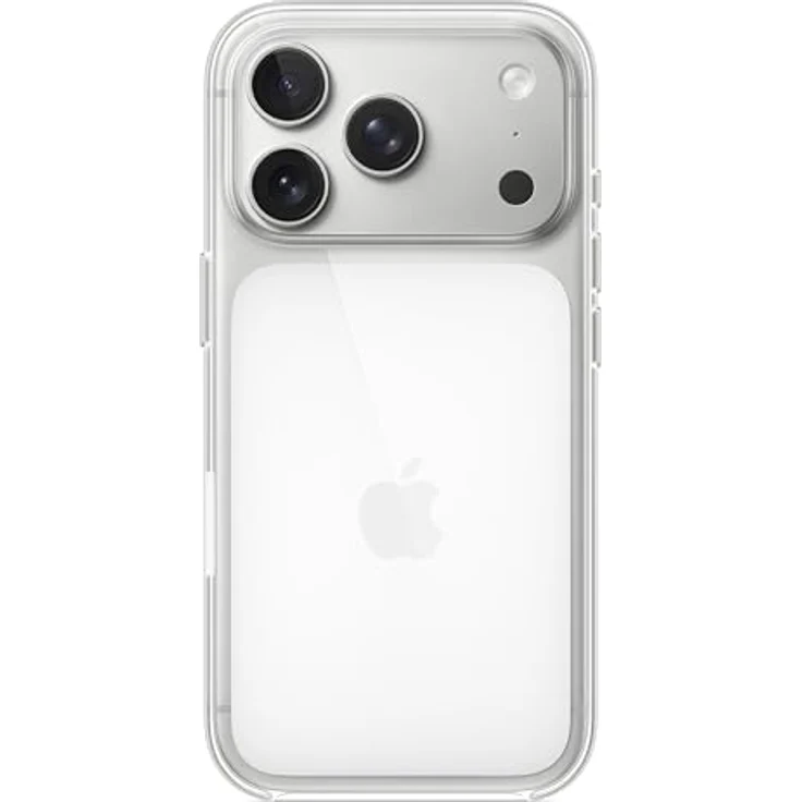 Apple iPhone 17 Pro Clear Case mit MagSafe, transparentes Polycarbonat, kratzfest, für kabelloses Laden – Bild 1