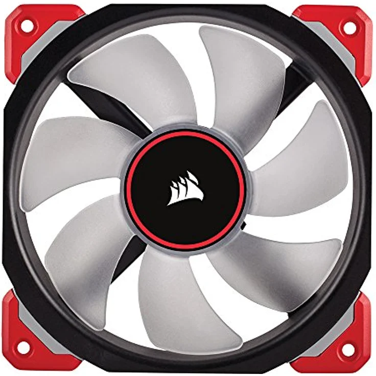 Corsair ML Series ML120 PRO LED Premium Magnetic Levitation - Gehäuselüfter - 120 mm - Rot (CO-9050042-WW) - Preisvergleich – Bild 3