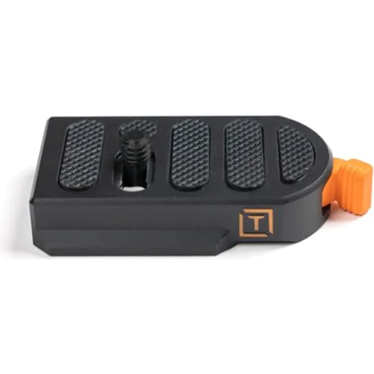 Tether Tools TetherGuard LeverLock Plate Kameraplatte als Kabelhalter mit Zugentlastung, schwarz – Bild 5