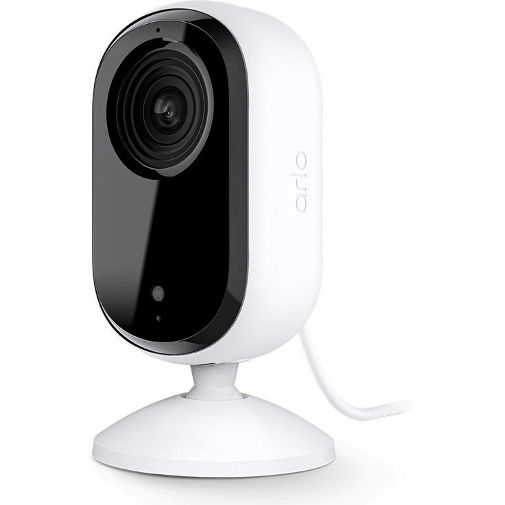 Arlo Essential 2K Indoor-Kamera  - 1er Set - Weiß