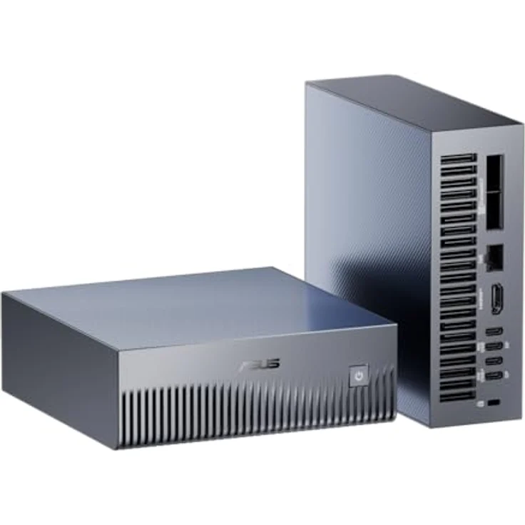 ASUS GX10-GG0003BN, Ultrakleiner KI-Supercomputer mit NVIDIA GB10 Grace Blackwell Superchip, grau – Bild 1