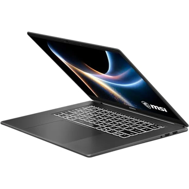 MSI Prestige 16 Flip AI+ C3MTG-063, 16" 2.8K OLED 120Hz Touchscreen, Intel Core Ultra 9 386H, 32GB DDR5 RAM, 2TB SSD, grau, Windows 11 Home – Bild 8