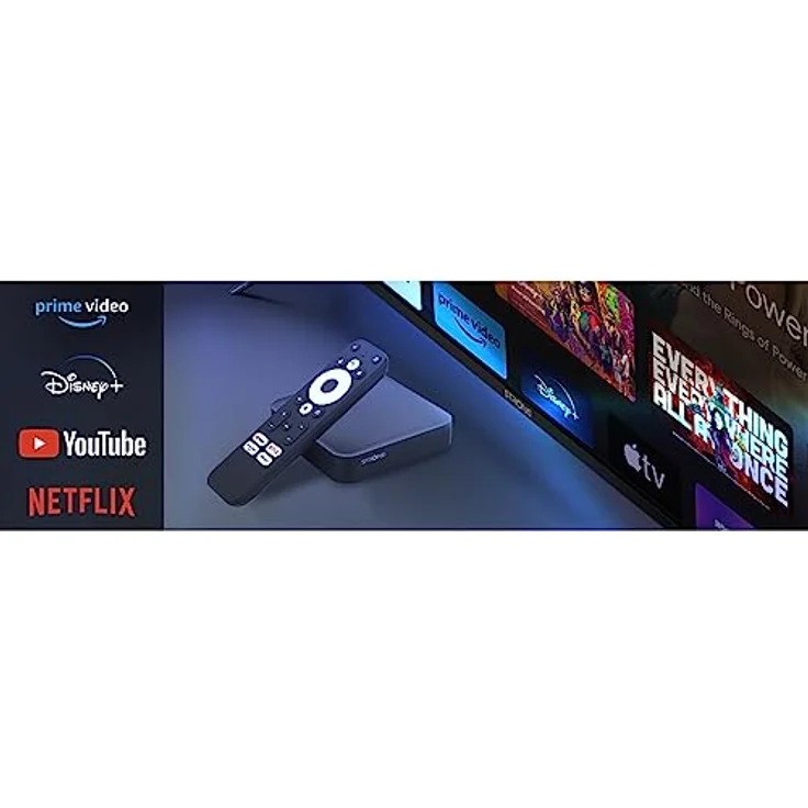 STRONG LEAP-S3 | Google TV-Box mit Android 11 | 4K UHD-Auflösung | Bluetooth-Sprachfernbedienung und Google Assistant | Chromecast | Google Play Store | Neflix | Prime Video | Disney+ UVM. – Bild 5