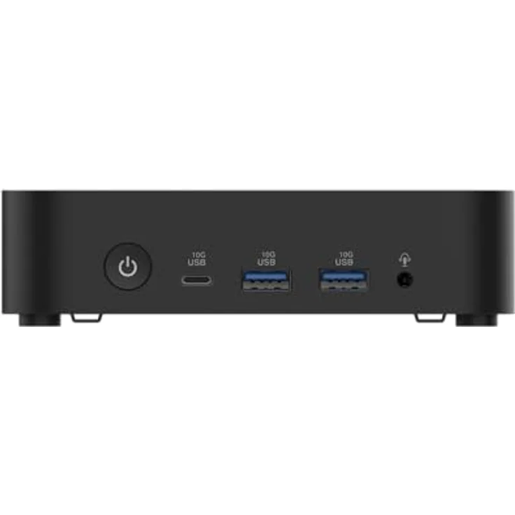 ASUS NUC 14 Essential RNUC14MNK3500002 Mini-PC, passiv gekühlt, unterstützt bis zu drei 4K-Displays, flexibel in Hochgeschwindigkeitsverbindungsoptionen, kompakte Bauform, schwarz – Bild 3