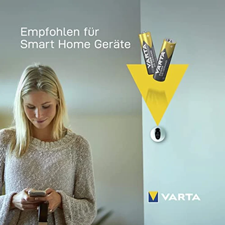 VARTA Power on Demand 9V Block - 20er Pack Vorratspack - smart, flexibel und leistungsstark für den mobilen Endkonsumenten - z.B. für Smart Home Geräten, Rauchmelder, Brandmelder – Bild 5