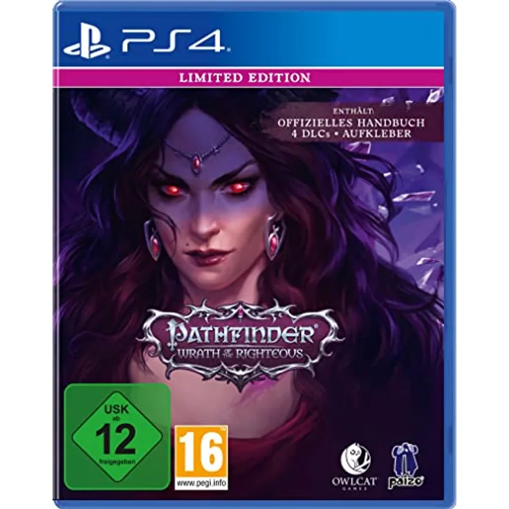 Pathfinder: Wrath of the Righteous Limited Edition (Playstation 4)