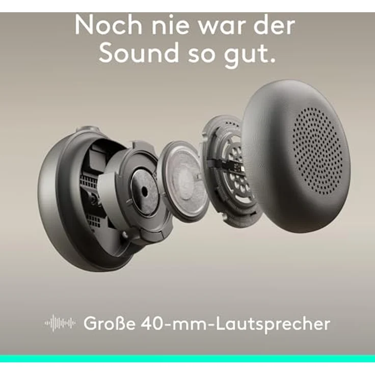 Logitech Zone Wired 2, Headset mit Geräuschunterdrückung und Adaptive Hybrid-ANC, USB-C mit USB-A-Adapter, Graphit – Bild 4