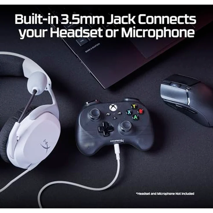 HyperX Clutch Tanto Mini Gaming-Controller, Kompakt und Leicht, Schwarz – Bild 4