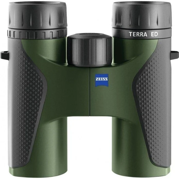 ZEISS Terra ED 10x32, Robustes Fernglas mit 10-facher Vergrößerung, schwarz/grün