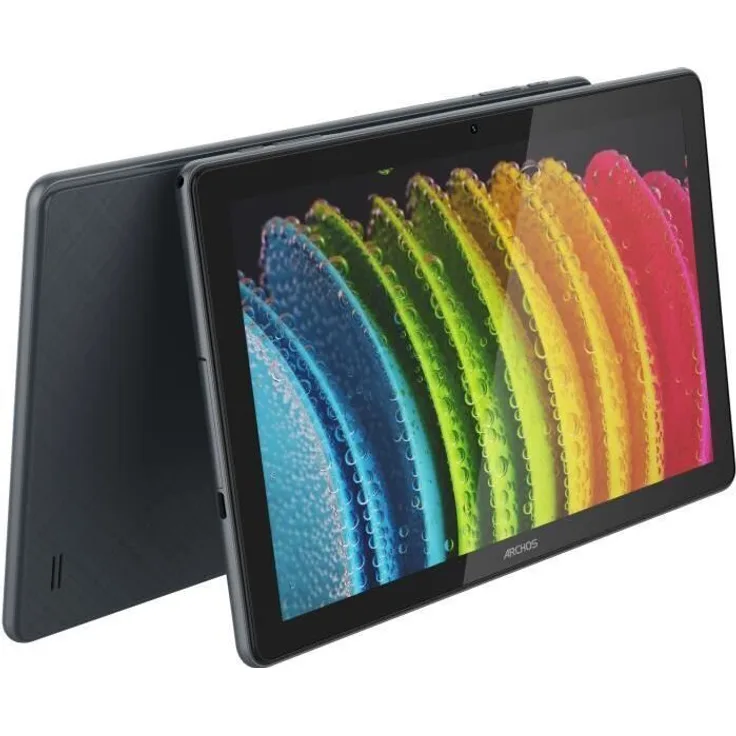 ARCHOS T101 HD2 4G Tablet, 10.1 Zoll HD-Display, 4 GB RAM, 64 GB Speicher, Android 14, Erweiterbar bis 512 GB, Schwarz