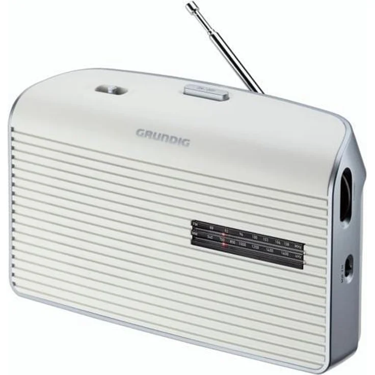 Grundig GRUN Radio (UKW), Grau, Weiss, Radio mit DAB+ Funktion