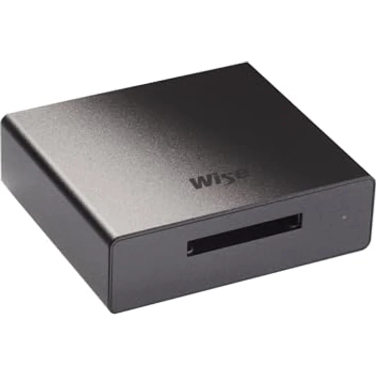 Wise CFexpress 4.0 Kartenleser B, USB-C Kartenleser für CFexpress Type B, 40 Gbit/sec Lesegeschwindigkeit – Bild 1