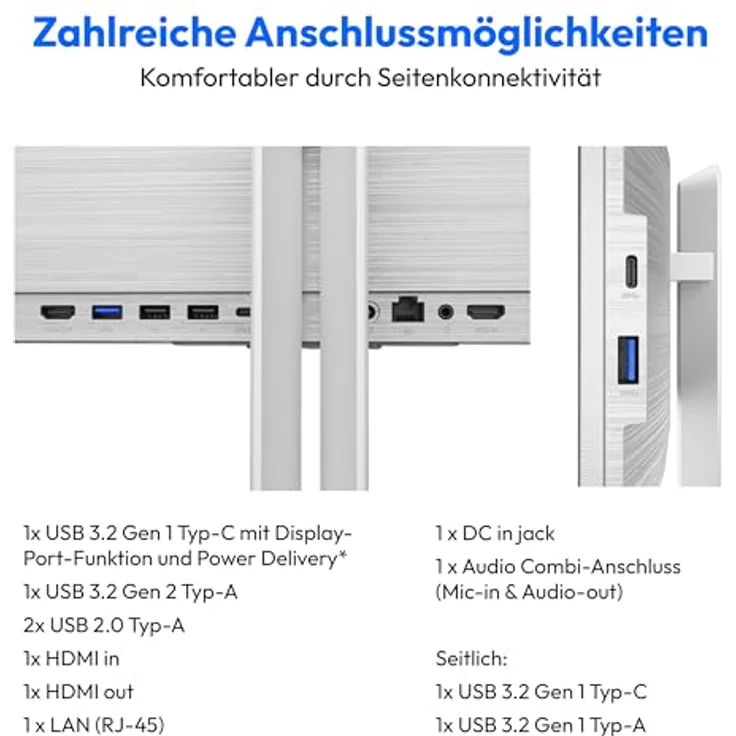 MEDION Signium 27 S1, 68,6 cm (27 Zoll) Full HD All-in-One Desktop PC mit Intel Core i7, 32GB DDR4 RAM, 1TB PCIe SSD, WLAN, HDMI, kabellose Maus & Tastatur, Windows 11 Home – Bild 4