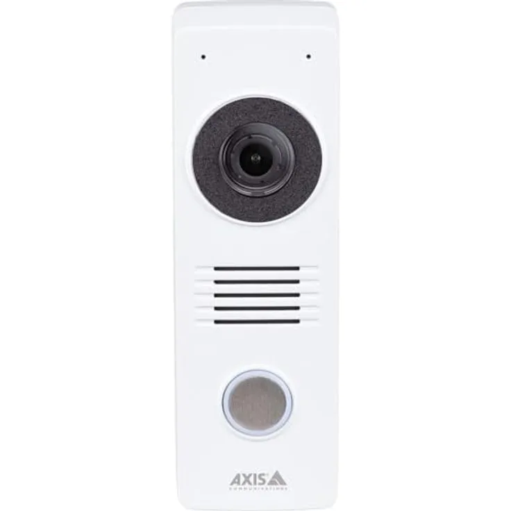 Axis I8116-E WHITE, Netzwerk-Video-Gegensprechanlage mit Deep Learning, PoE-Anschluss und Cybersicherheitsfunktionen