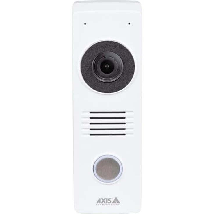 Axis I8116-E WHITE, Netzwerk-Video-Gegensprechanlage mit Deep Learning, PoE-Anschluss und Cybersicherheitsfunktionen – Bild 1