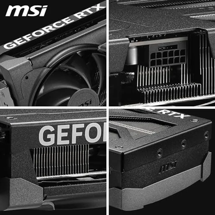 MSI GeForce RTX 5080 VENTUS 3X OC, Grafikkarte mit 16 GB GDDR7, Schwarz, Reflex 2 RTX AI DLSS 4.5 – Bild 7