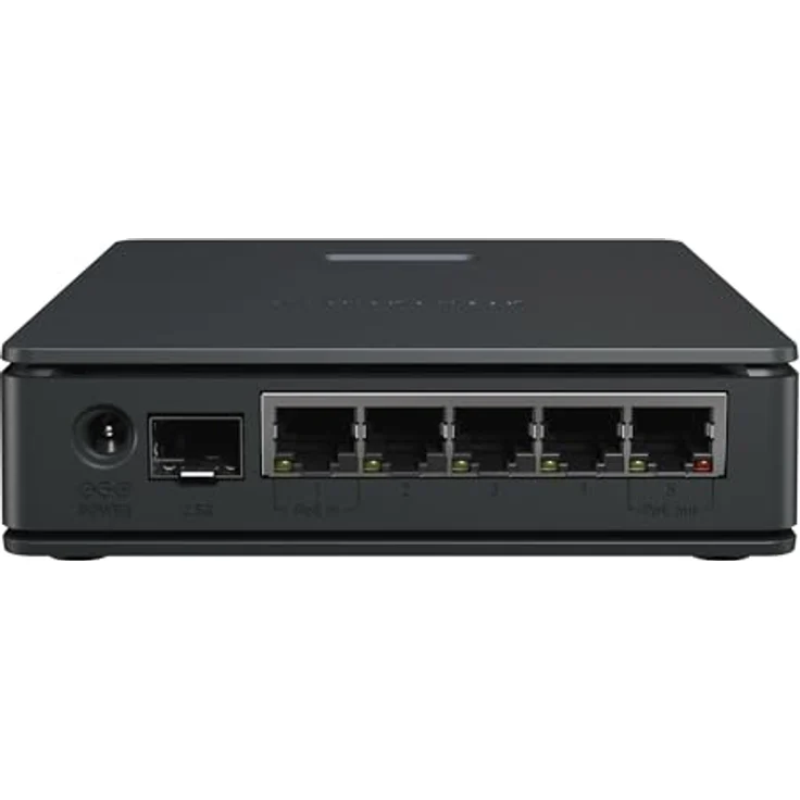 MikroTik hAP ax S, WLAN-Router mit Wi-Fi 6, 6 Ports, 1GbE, 2.5GbE, Dual-Band, wandmontierbar – Bild 2