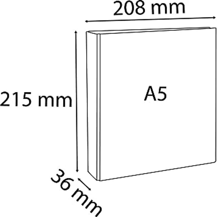 EXACOMPTA Präsentationsordner Kreacover, PVC, mit 3 Außen- und 2 Innentaschen, D-Ringe – Bild 2