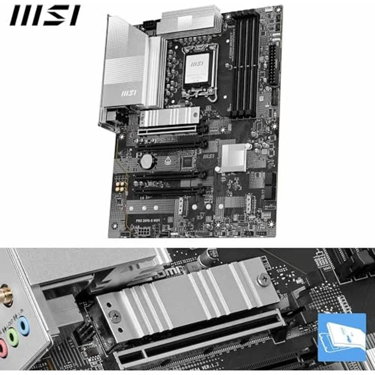 MSI PRO Z890-S WiFi, Mainboard mit hochwertigen Materialien und langer Lebensdauer – Bild 3